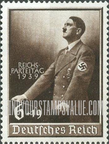 FindYourStampsValue: SEMI-POSTAL - Hitler Type of 1939
