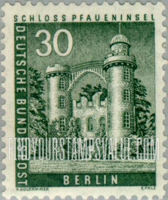 FindYourStampsValue: BERLIN - Pfaueninsel Castle