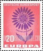 FindYourStampsValue: Europa Issue, 1964