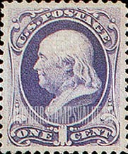 FindYourStampsValue: BENJAMIN FRANKLIN
