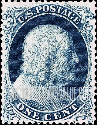 FindYourStampsValue: BENJAMIN FRANKLIN