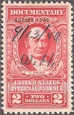 FindYourStampsValue: DOCUMENTARY ISSUE - Thomas Ewing