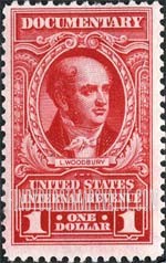 FindYourStampsValue: DOCUMENTARY ISSUE - Levi Woodbury