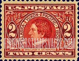 FindYourStampsValue: ALASKA-YUKON-PACIFIC EXPOSITION ISSUE - William H. Seward