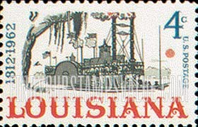FindYourStampsValue: LOUISIANA STATEHOOD, 150th ANNIVERSARY