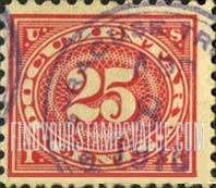 FindYourStampsValue: DOCUMENTARY ISSUE - Twenty Five Cents