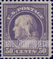 FindYourStampsValue: BENJAMIN FRANKLIN