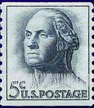 FindYourStampsValue: GEORGE WASHINGTON, Coil Stamp