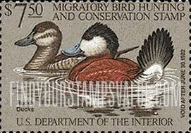 FindYourStampsValue: RUDDY DUCKS