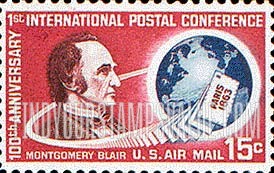 FindYourStampsValue: MONTGOMERY BLAIR