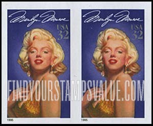 FindYourStampsValue: MARILYN MONROE - Legends of Hollywood Series
