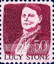 FindYourStampsValue: LUCY STONE - Prominent Americans