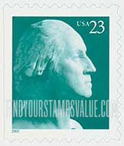 FindYourStampsValue: GEORGE WASHINGTON, Booklet Stamp