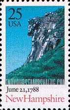 FindYourStampsValue: RATIFICATION OF THE CONSTITUTION BICENTENNIAL - New Hampshire