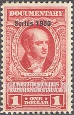 FindYourStampsValue: DOCUMENTARY ISSUE - Levi Woodbury