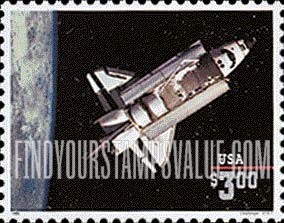 FindYourStampsValue: SPACE SHUTTLE CHALLENGER - Priority Mail Rate