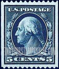 FindYourStampsValue: GEORGE WASHINGTON, Coil Stamp