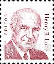 FindYourStampsValue: HENRY LUCE - Great Americans