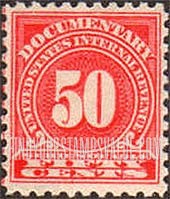 FindYourStampsValue: DOCUMENTARY ISSUE - Fifty Cents