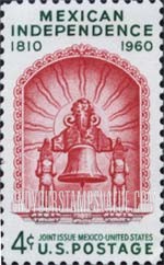 FindYourStampsValue: MEXICAN INDEPENDENCE, 150th ANNIVERSARY