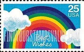 FindYourStampsValue: BEST WISHES - Special Occasions Booklet stamp