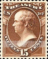 FindYourStampsValue: TREASURY - Daniel Webster