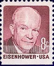 FindYourStampsValue: DWIGHT D. EISENHOWER, Booklet Stamp
