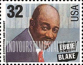 FindYourStampsValue: EUBIE BLAKE - American Music Series