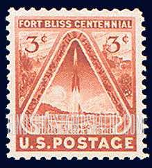 FindYourStampsValue: FORT BLISS CENTENNIAL