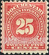 FindYourStampsValue: DOCUMENTARY ISSUE - Twenty Five Cents