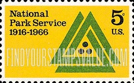 FindYourStampsValue: NATIONAL PARK SERVICE