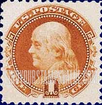 FindYourStampsValue: BENJAMIN FRANKLIN - Re-issue
