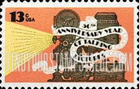 FindYourStampsValue: TALKING PICTURES, 50th ANNIVERSARY