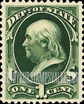 FindYourStampsValue: STATE - Benjamin Franklin