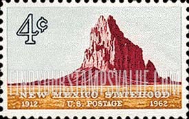 FindYourStampsValue: NEW MEXICO STATEHOOD, 50th ANNIVERSARY