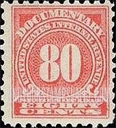 FindYourStampsValue: DOCUMENTARY ISSUE - Eighty Cents