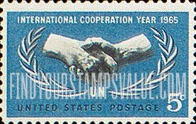 FindYourStampsValue: INTERNATIONAL COOPERATION YEAR