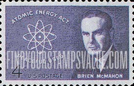 FindYourStampsValue: SENATOR BRIEN McMAHON