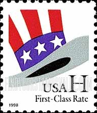 FindYourStampsValue: UNCLE SAM'S HAT