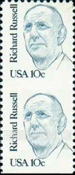 FindYourStampsValue: RICHARD RUSSELL - Great Americans