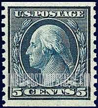 FindYourStampsValue: GEORGE WASHINGTON, Coil Stamp