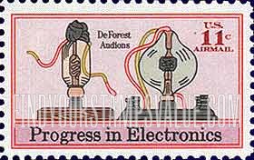 FindYourStampsValue: ELECTRONICS PROGRESS - De Forest Audions