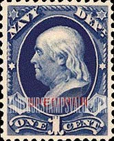 FindYourStampsValue: NAVY - Benjamin Franklin