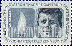 FindYourStampsValue: KENNEDY MEMORIAL