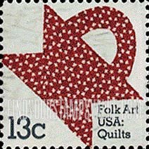 FindYourStampsValue: QUILTS - American Folk Art