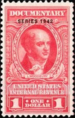 FindYourStampsValue: DOCUMENTARY ISSUE - Levi Woodbury