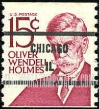 FindYourStampsValue: OLIVER WENDELL HOLMES, Coil Stamp - Prominent Americans