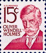 FindYourStampsValue: OLIVER WENDELL HOLMES - Prominent Americans