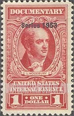 FindYourStampsValue: DOCUMENTARY ISSUE - Levi Woodbury
