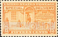 FindYourStampsValue: SPECIAL DELIVERY - Motorcycle Delivery